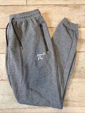 PIDOGYM Gray Slim Tapered Joggers 2XL Fits L